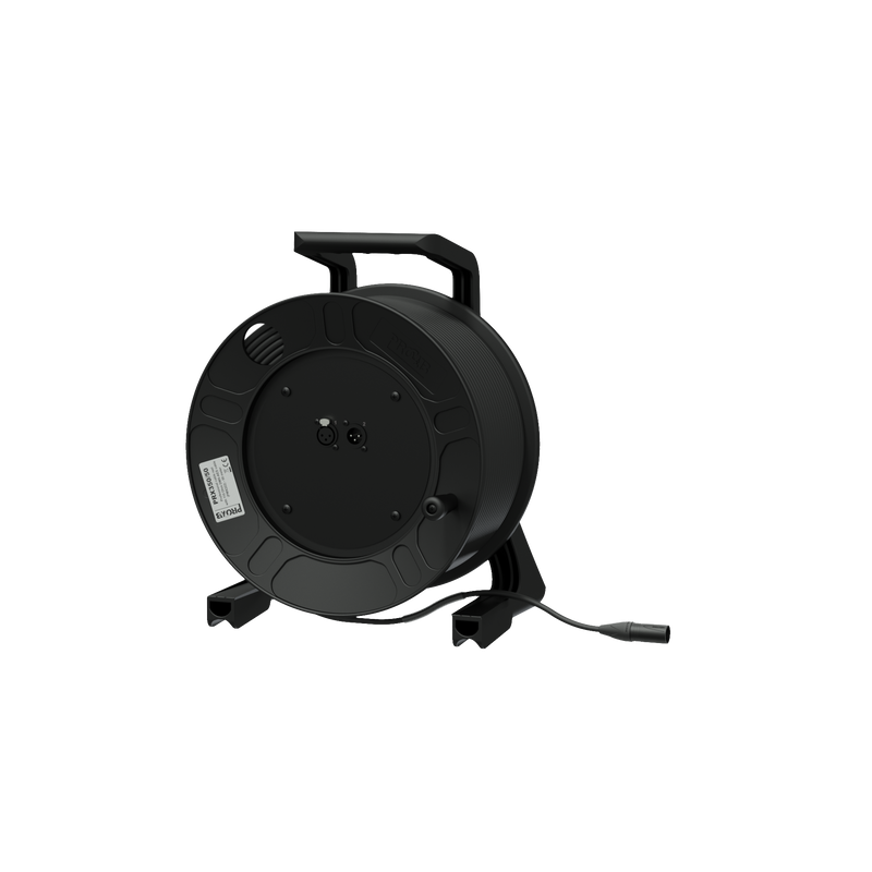 CABLE REEL WITH DMX KABEL 50m 3-POLIGE XLR NEUTRIK
