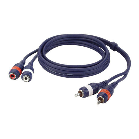 FL273 DAP-AUDIO -2 RCA Male L/R > 2 RCA Female L/R / 3 M