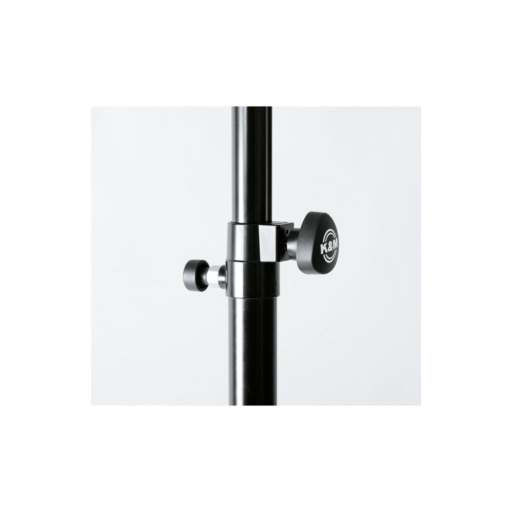 21366 K&amp;M Tussenpaal 98-147 cm met Ring Lock Zwart