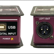 USB PRO RADIAL STEREO DI VOOR USB input