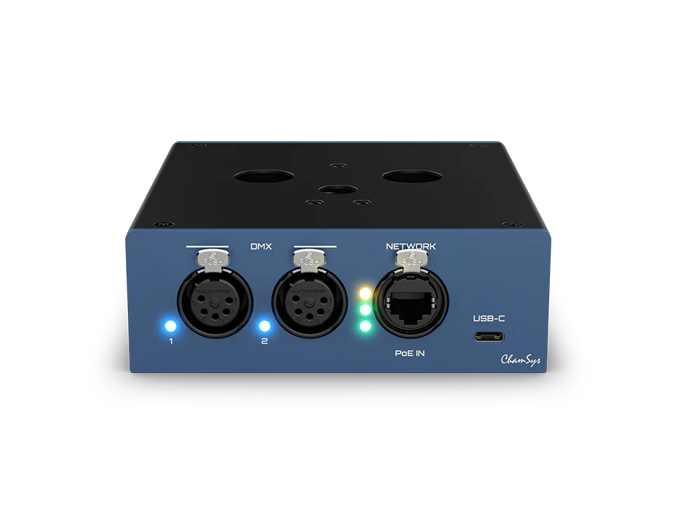 GeNetix GN2 CHAMSYS 2 Port DMX Node