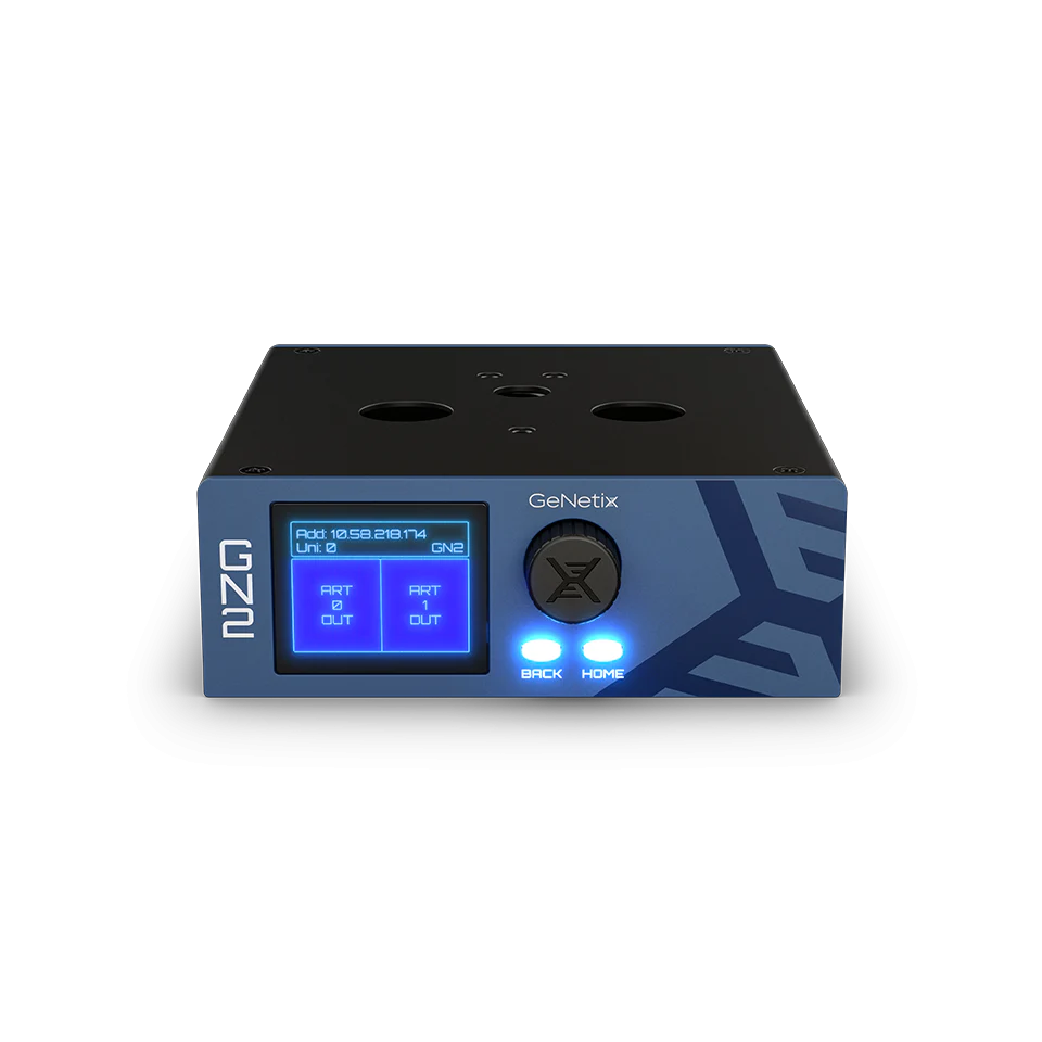 GeNetix GN2 CHAMSYS 2 Port DMX Node