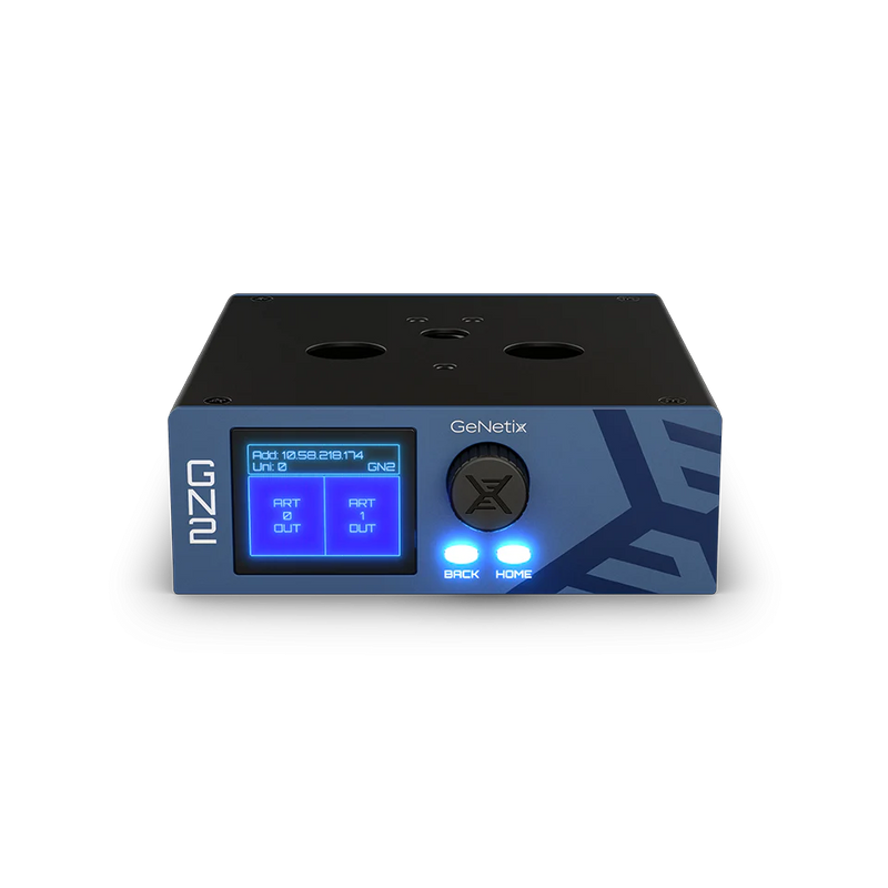 GeNetix GN2 CHAMSYS 2 Port DMX Node