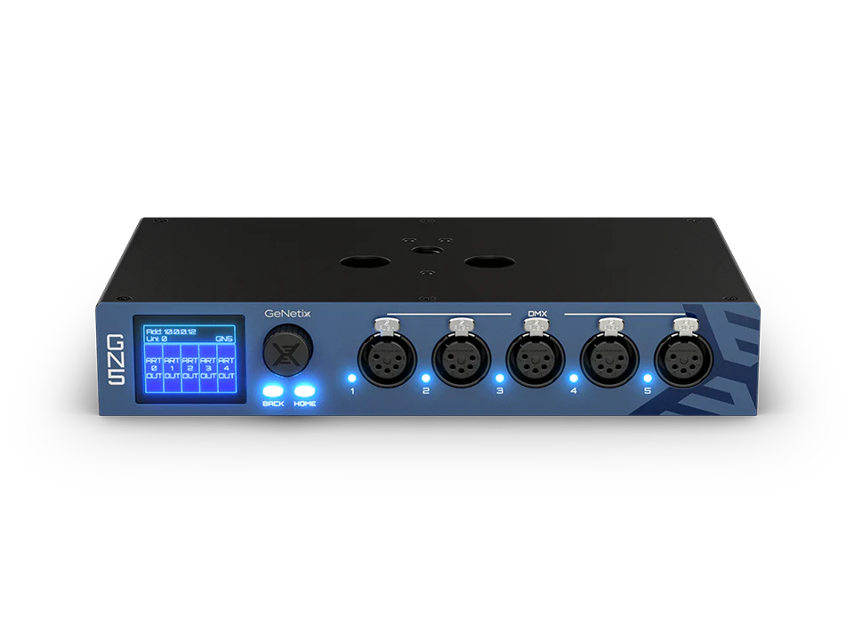 GeNetix GN5 CHAMSYS 5 Port DMX Node