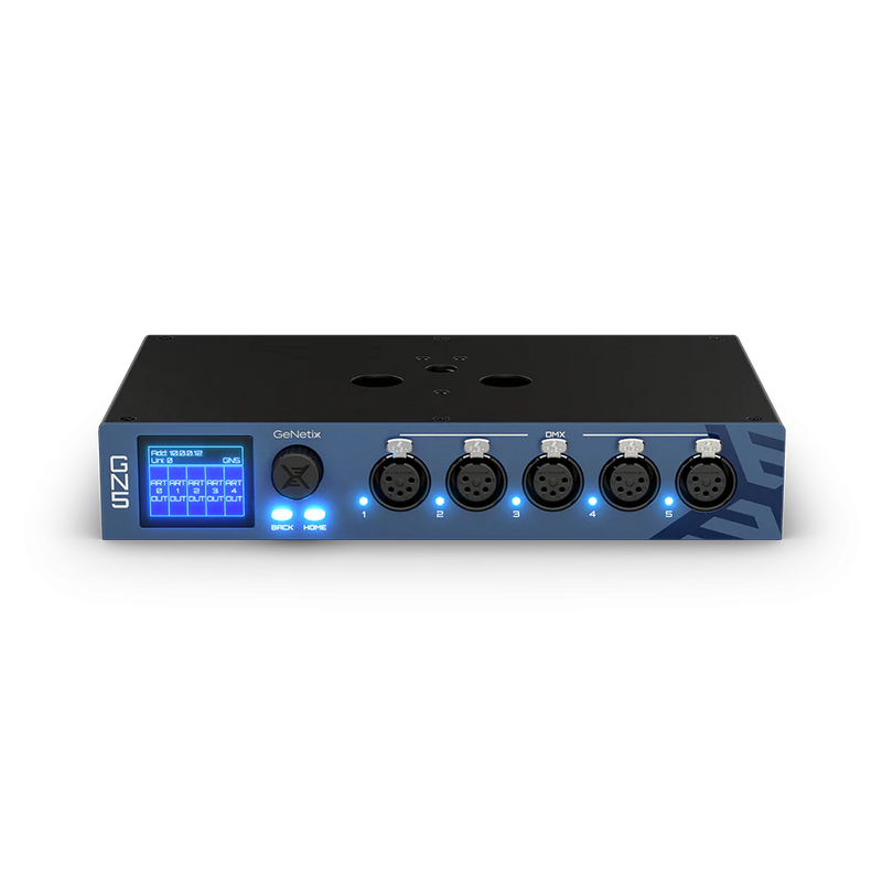 GeNetix GN5 CHAMSYS 5 Port DMX Node