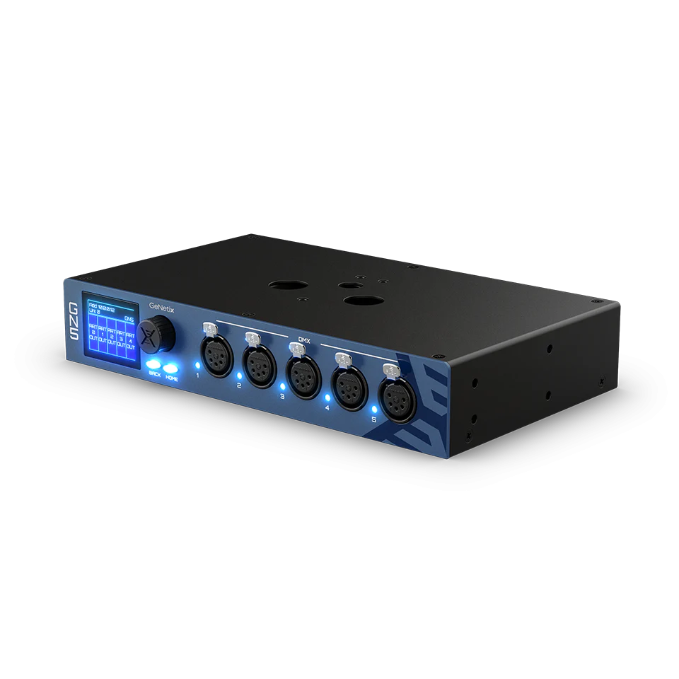 GeNetix GN5 CHAMSYS 5 Port DMX Node