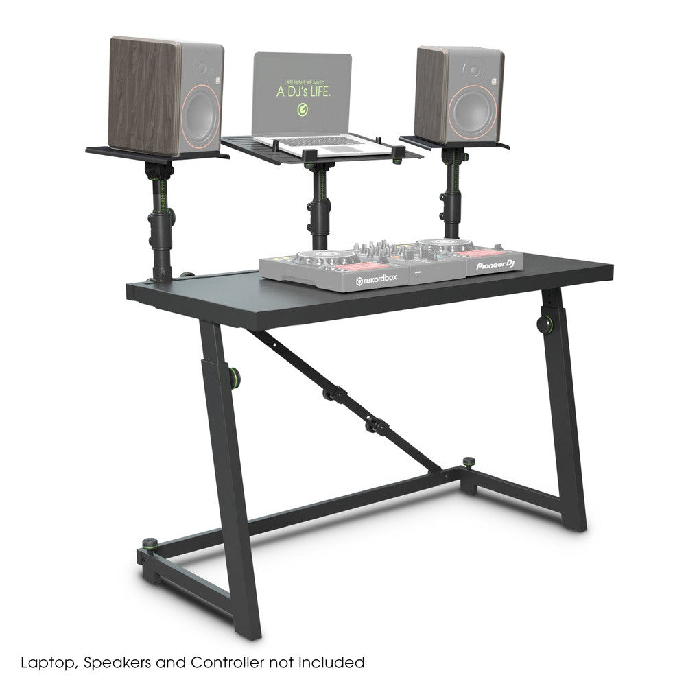 FDJT 01 Gravity DJ Desk met verstelbare Luidspreker en Laptop Platformen