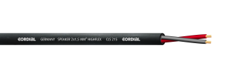 CORDIAL LUIDSPREKERKABEL 2 x1.5mm�  HIGHFLEX / PER METER