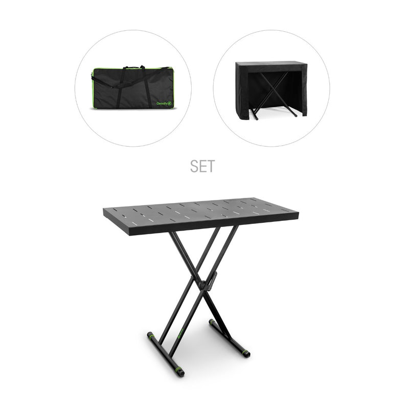 KSX 2 RD SET 1 Gravity Keyboardstatief &amp; Draagtas &amp; Cover