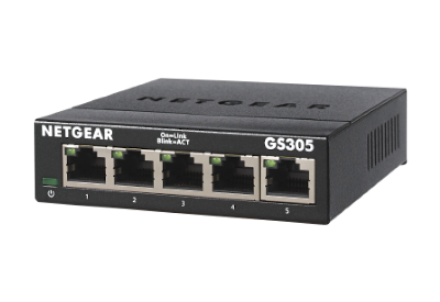 GS305v3 5-port Gigabit Ethernet Switch NETGEAR