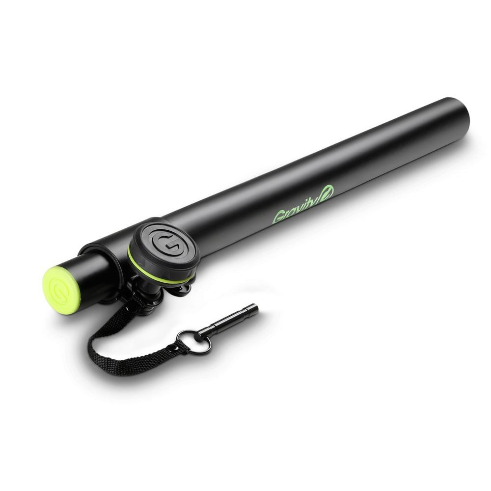 SP2332TPB GRAVITY Tussenpaal 105-140 cm M20 Zwart