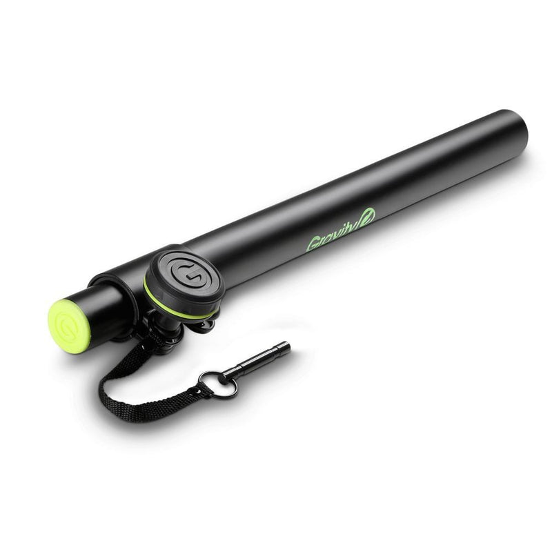 SP2332TPB GRAVITY Tussenpaal 105-140 cm M20 Zwart