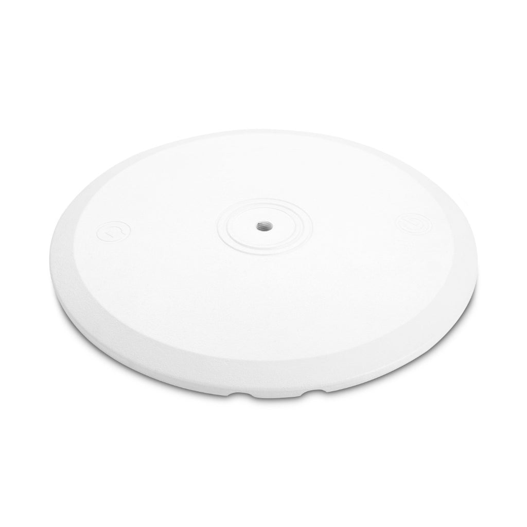 LUIDSPREKERSTAND OP RONDE BASEPLATE GRAVITY WIT