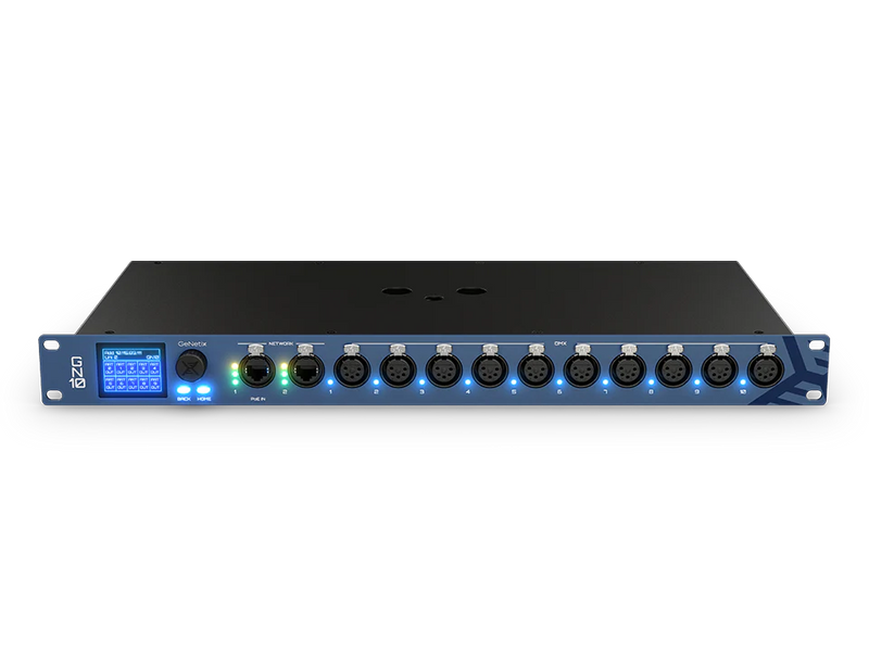 GeNetix GN10 CHAMSYS 10 Port DMX Node