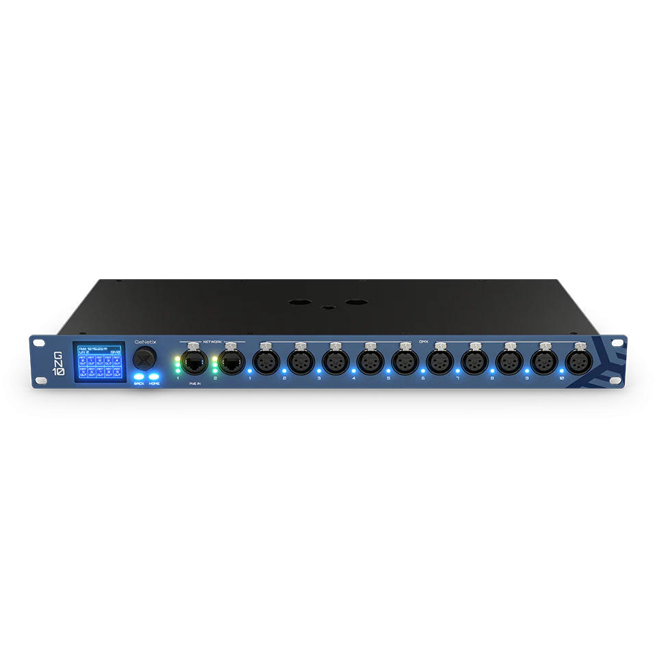 GeNetix GN10 CHAMSYS 10 Port DMX Node