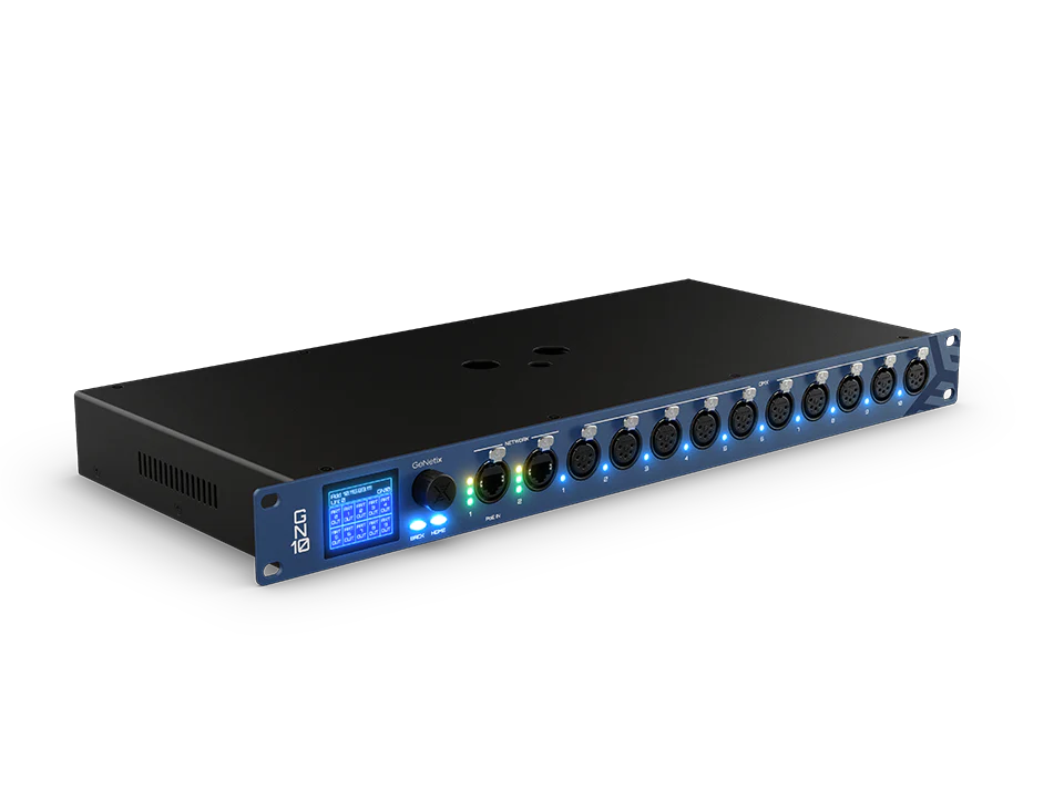GeNetix GN10 CHAMSYS 10 Port DMX Node