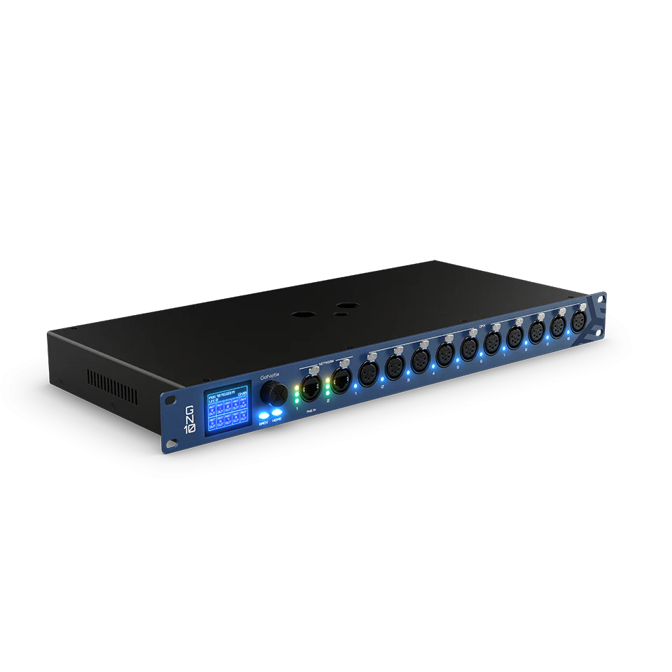 GeNetix GN10 CHAMSYS 10 Port DMX Node