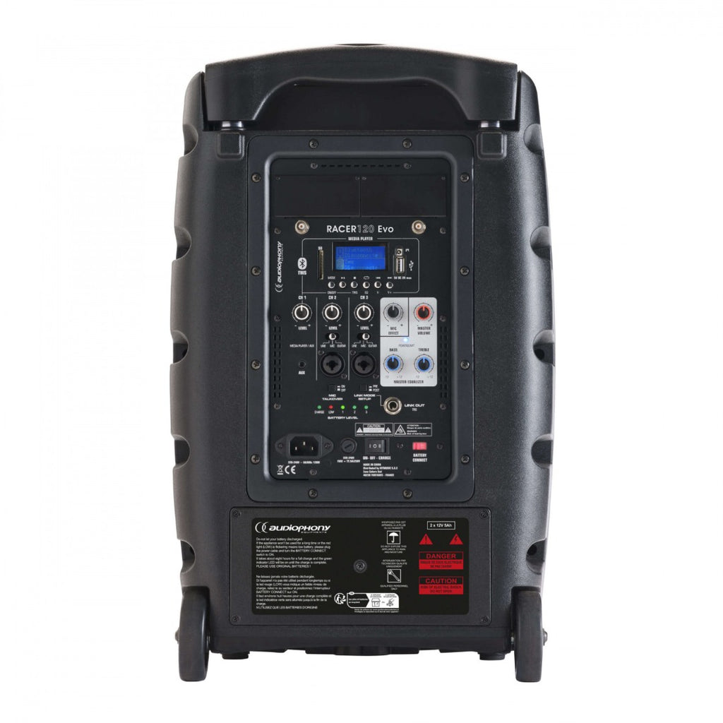 Racer120 Evo Audiophony Mobiele Batterij Luidspreker