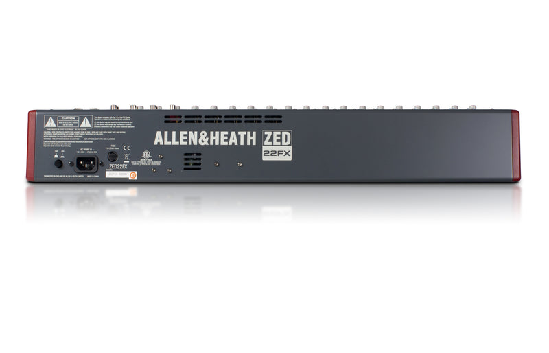 ZED22FX ALLEN&amp;HEATH 22-kanaals analoge mengtafel