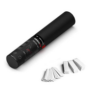 Handmatige Confetti Shooter Magic FX Wit (28cm)