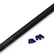 Handmatige Confetti Shooter Magic FX 80cm Papier Donkerblauw
