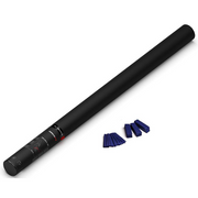 Handmatige Confetti Shooter Magic FX 80cm Papier Donkerblauw