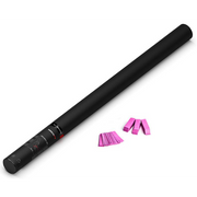 Handmatige Confetti Shooter Magic FX 80cm Papier Roze