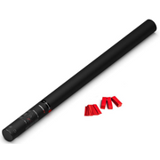 Handmatige Confetti Shooter Magic FX 80cm Papier Rood