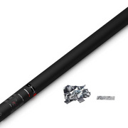 Handmatige Confetti Shooter Magic FX 80cm Metallic Zilver