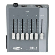 SDC-6 SHOWTEC 6-KANAALS DMX CONSOLE