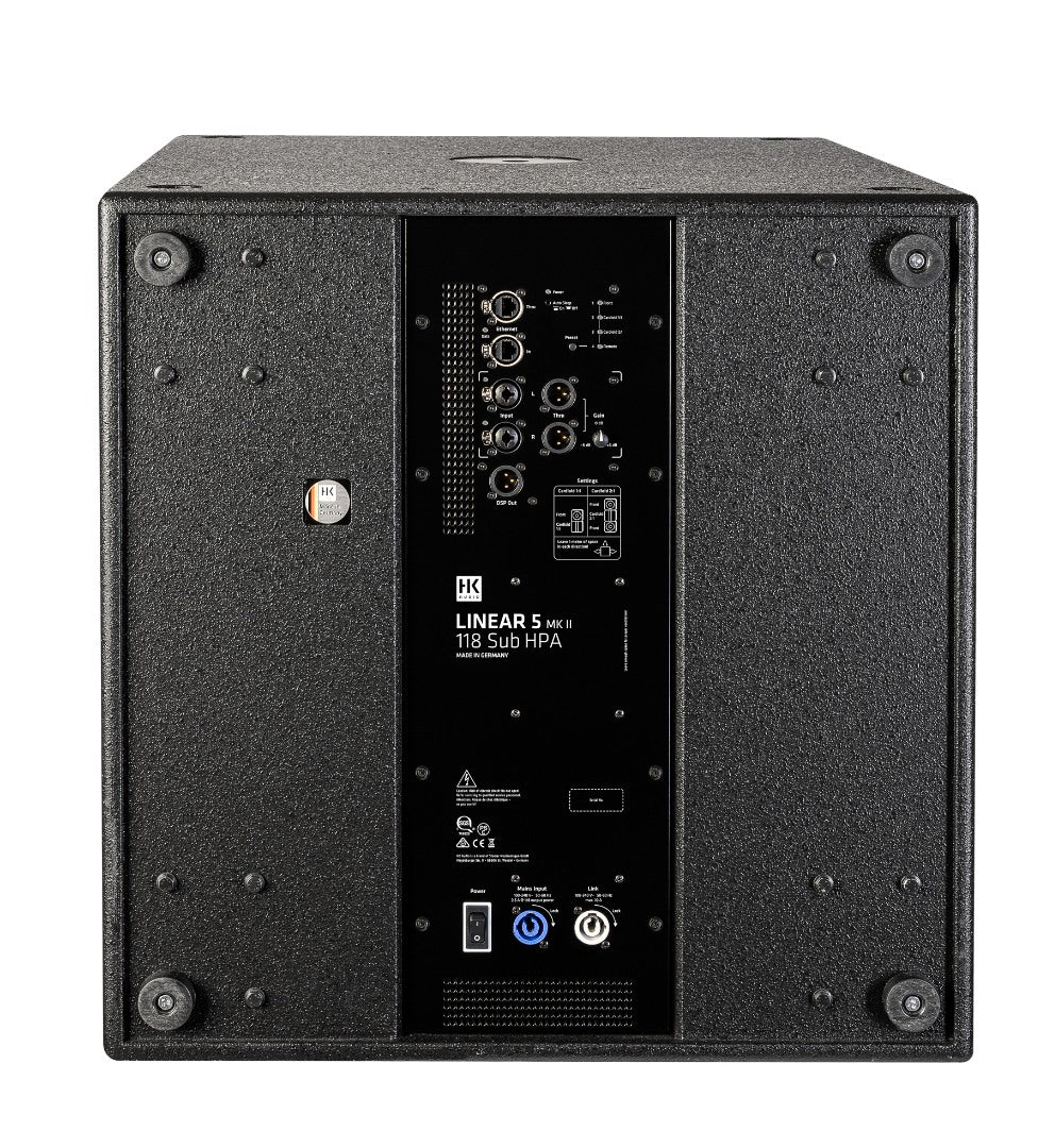 LINEAR 5 MK II 118 Sub HPA HK Audio Active subwoofer