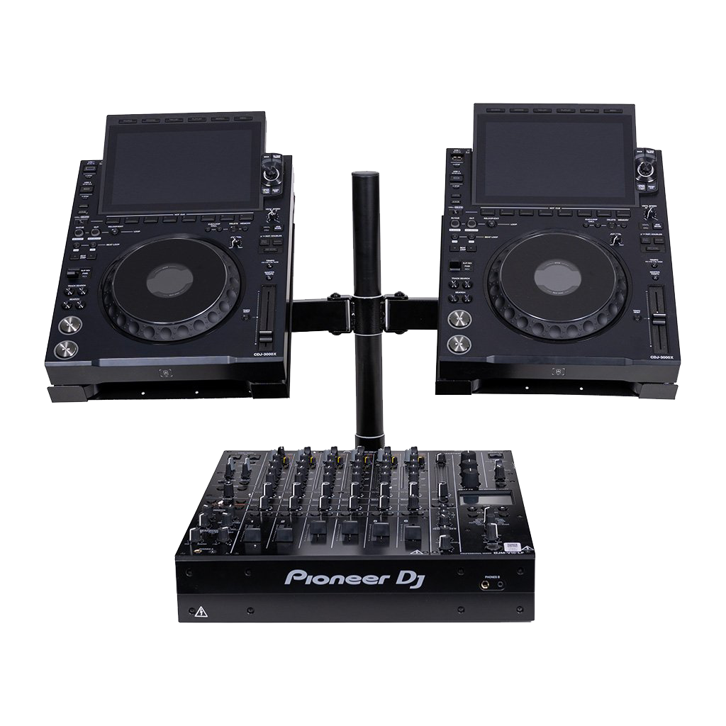 CDJ-STAND 2 AVALON HEADLINER Multimediaspeler- / CDJ-statief Met Twee Verstelbare Armen