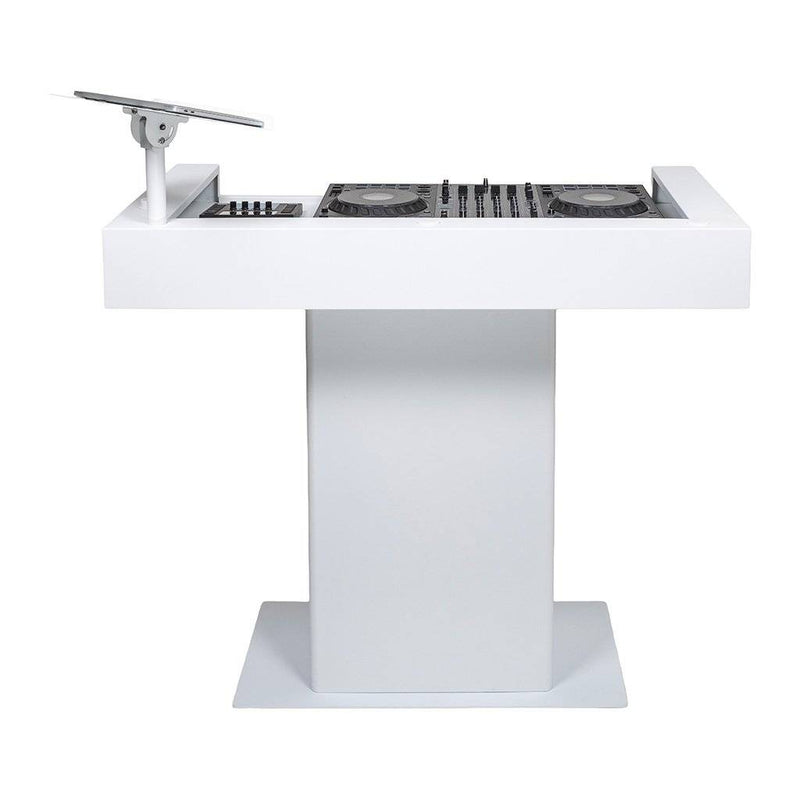 MALIBU PORTABLE DJ BOOTH HEADLINER WHITE