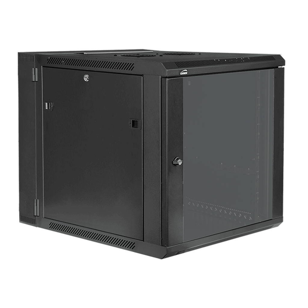 HPR512/B Caymon 19" Wandrek 12U 550mm Diepte (Zwart)