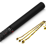 Handmatige Streamers Shooter Magic FX 50cm Metallic Goud