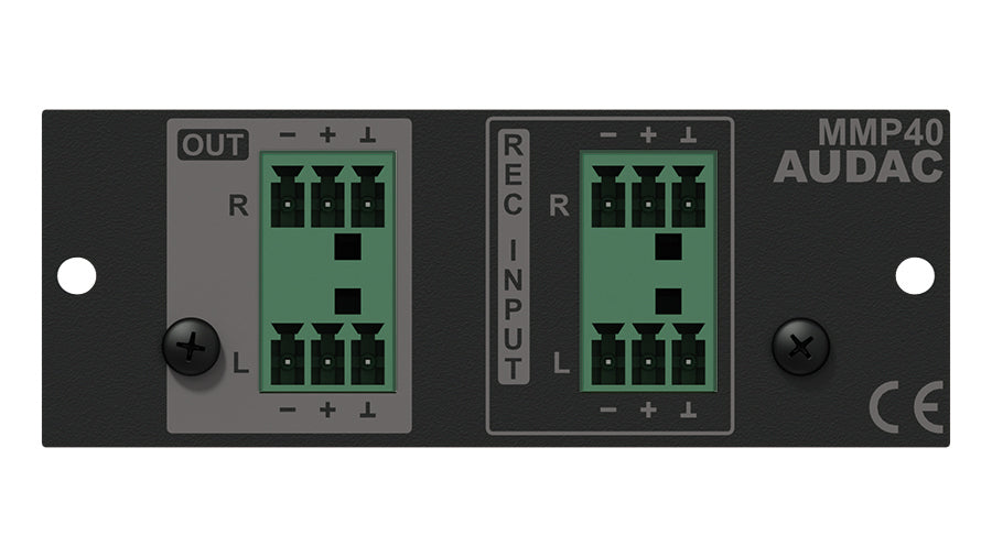 MMP40 SourceCon™ Mediaspeler &amp; Recorder Module AUDAC