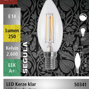 LED KAARS HELDER E14 3,5 WATT 2600K SEGULA