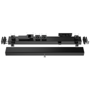 Imeo2/b Professionele 3-weg Soundbar Zwart Audac