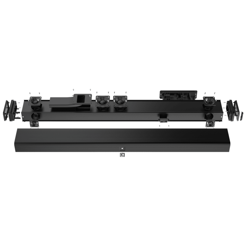 Imeo2/b Professionele 3-weg Soundbar Zwart Audac