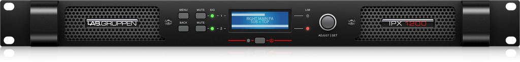 IPX 1200 LAB GRUPPEN Compacte DSP versterker