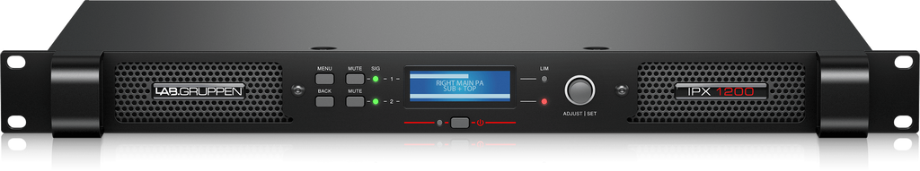 IPX 1200 LAB GRUPPEN Compacte DSP versterker