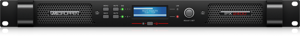 IPX 2400 LAB GRUPPEN Compacte DSP versterker