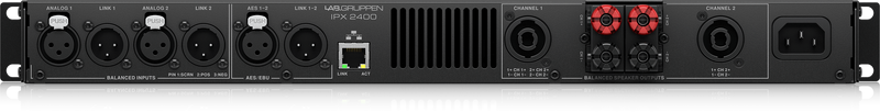 IPX 2400 LAB GRUPPEN Compacte DSP versterker