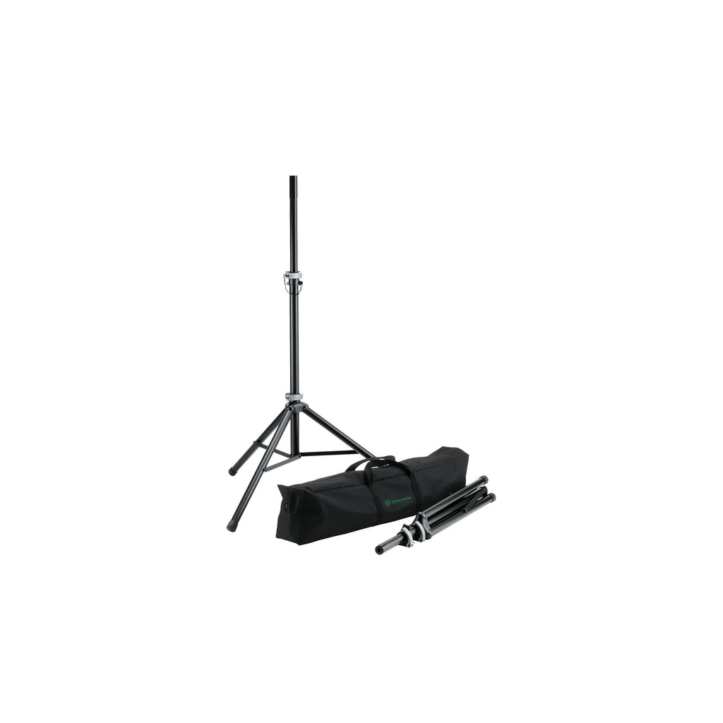 21459 SPEAKER STAND PACKAGE BLACK K&amp;M 