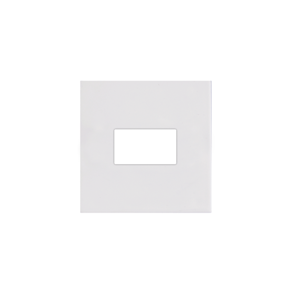 CONNECTION PLATE HDMI 45X45MM WHITE PROCAB