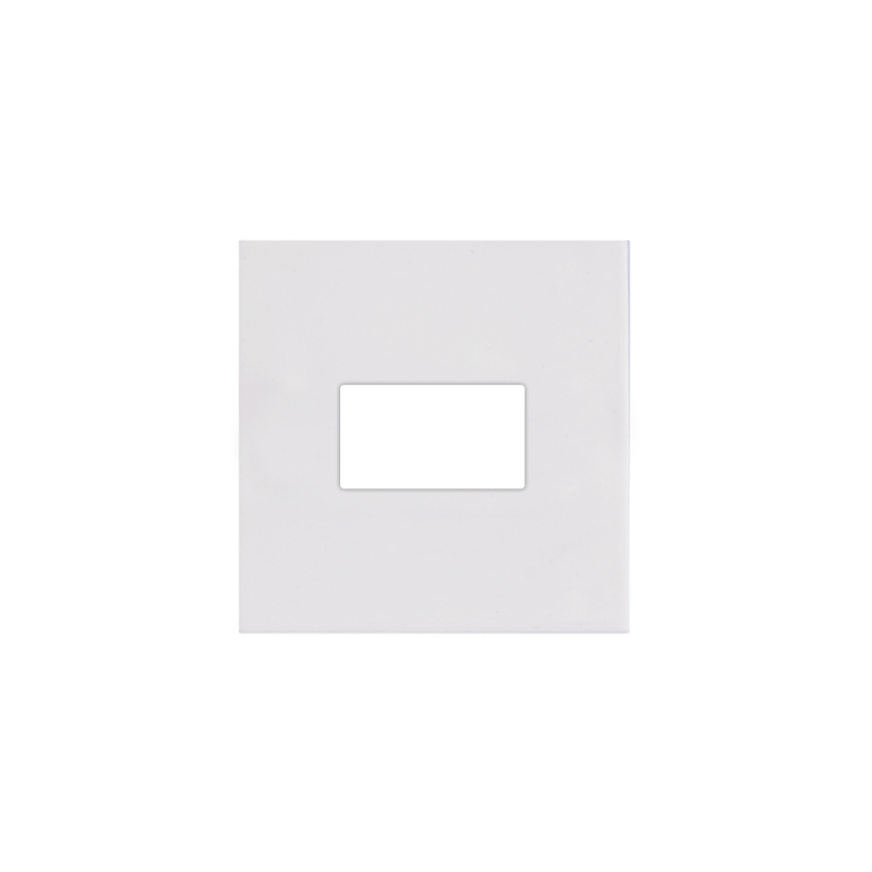 CONNECTION PLATE HDMI 45X45MM WHITE PROCAB