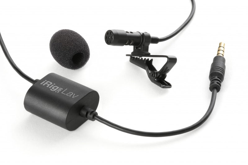 iRIG MIC LAV IK MULTIMEDIA lavelier microfoon