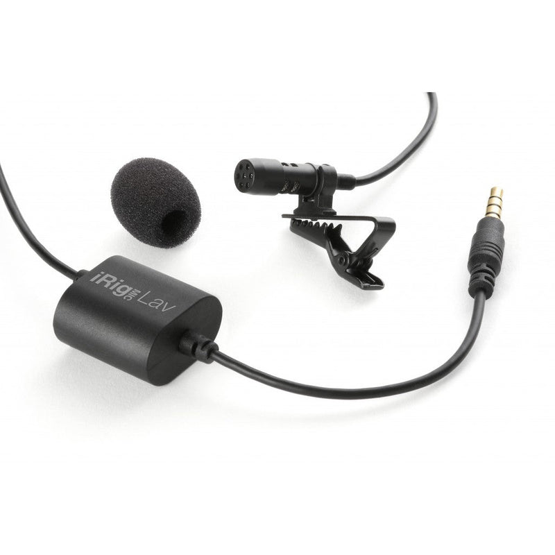 iRIG MIC LAV IK MULTIMEDIA lavelier microfoon