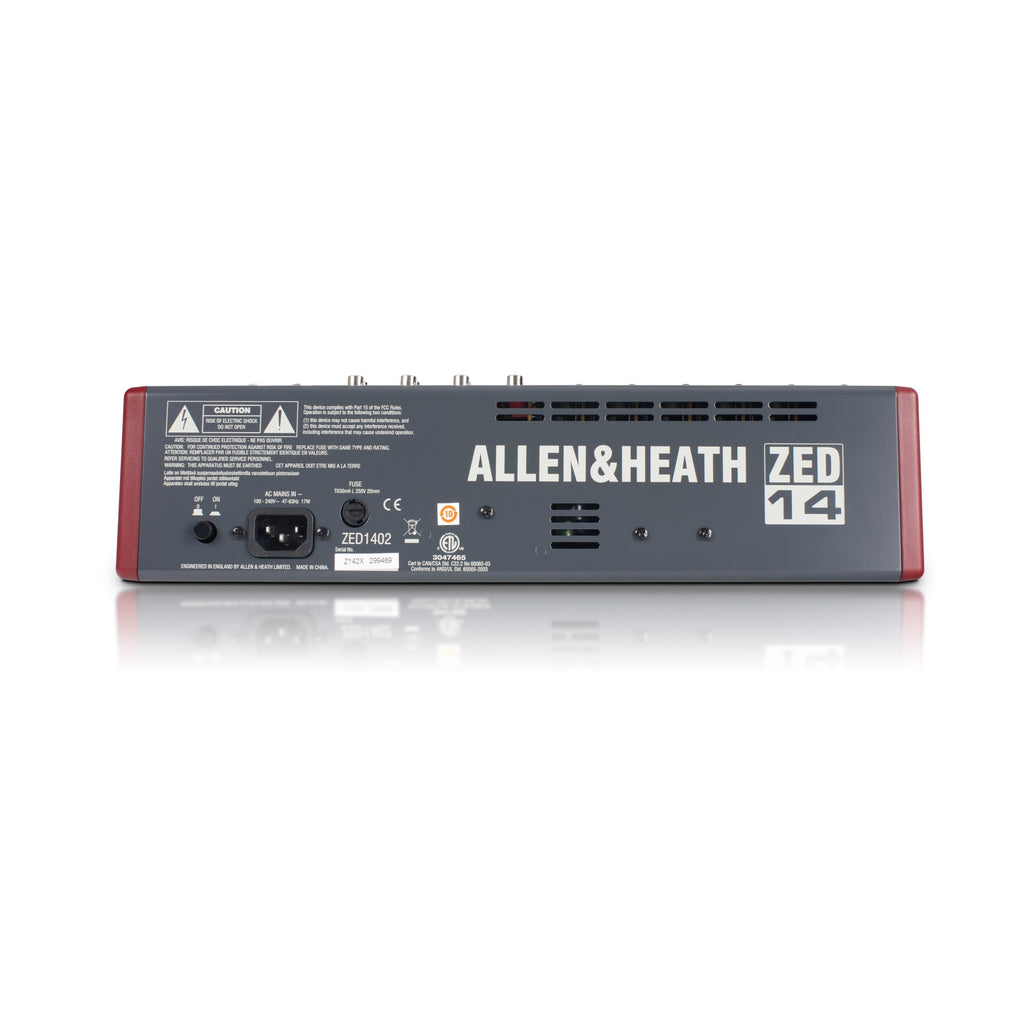 ZED14 ALLEN&amp;HEATH 14 kanaals analoge mengtafel