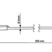 Veiligheidskabel SWL 5KG - 500MM Doughty 
